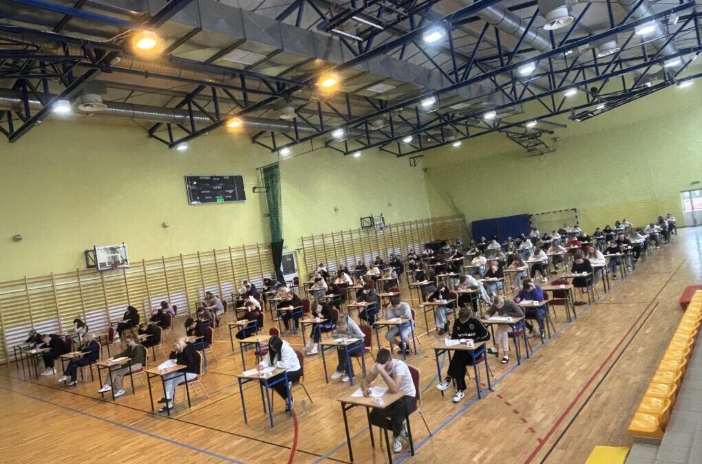 Kolejne próbne egzaminy w naszej szkole.
