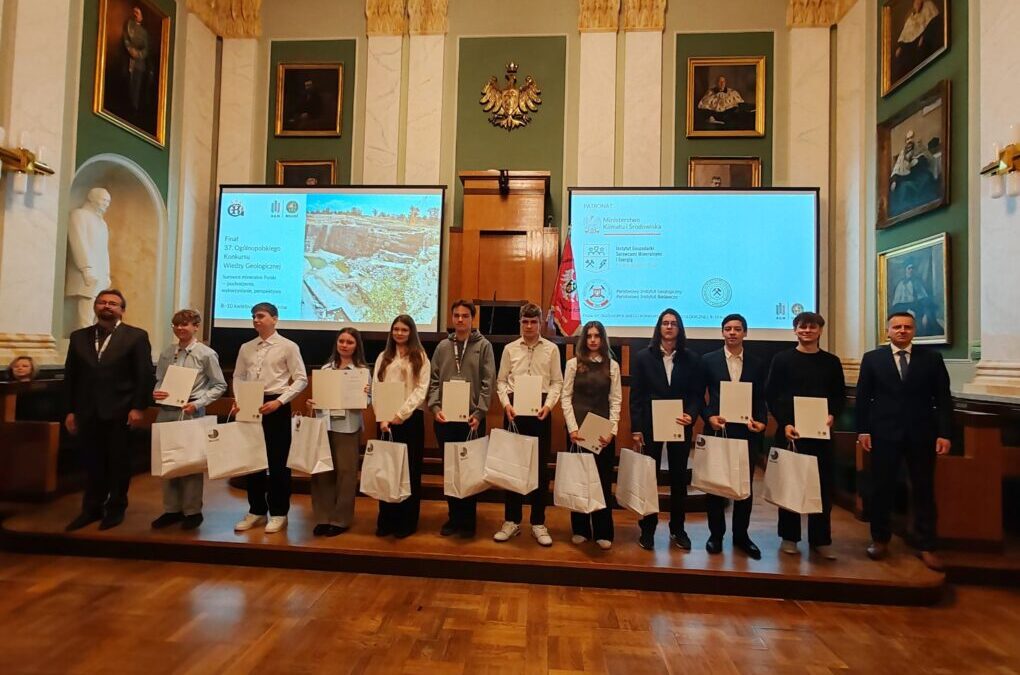 Ogólnopolski Konkurs Geologiczny – mamy laureata i finalistę!
