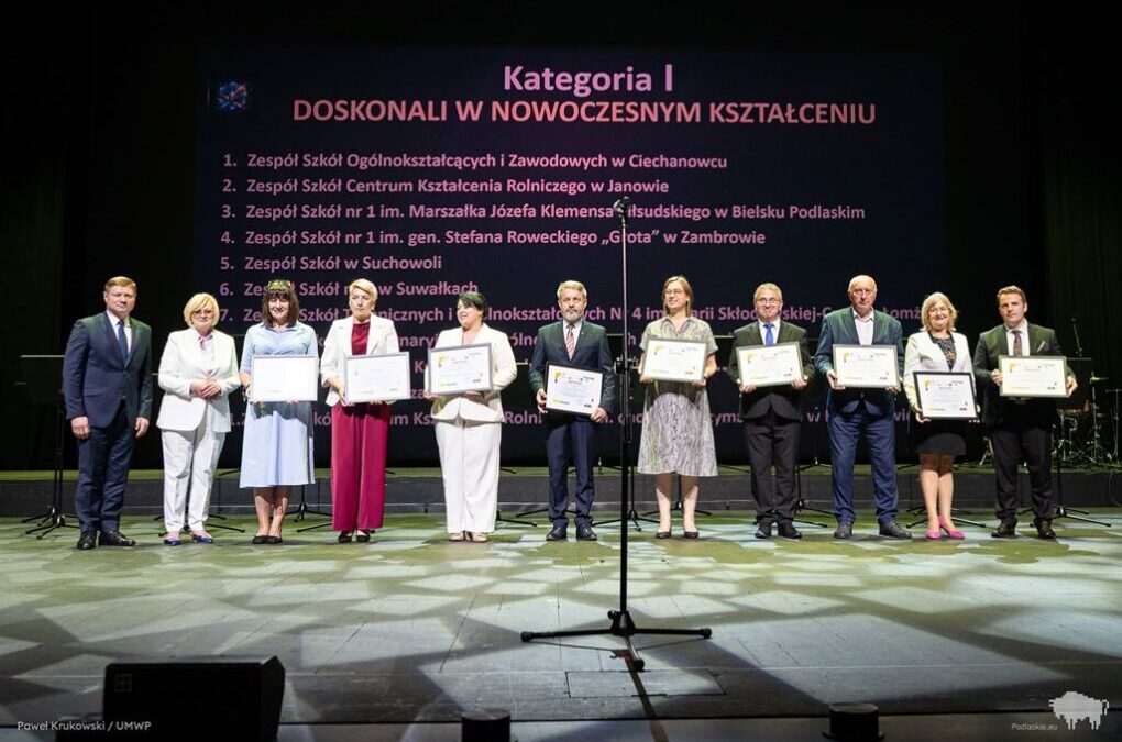 Wyróżnienie dla naszej szkoły – Certyfikat Doskonałości Kształcenia – pierwsze miejsce w województwie!
