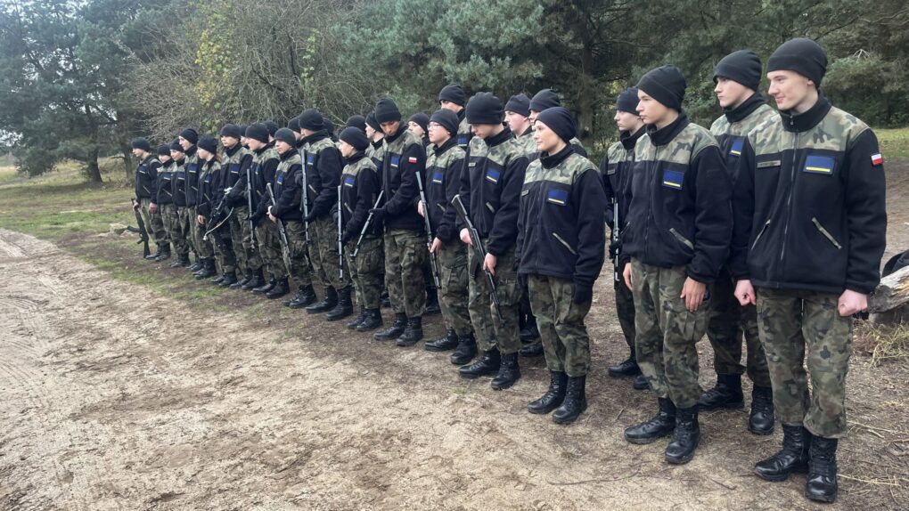 Dzień Szkoleniowy klas wojskowych ZSOiZ w Ciechanowcu